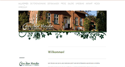 Desktop Screenshot of ferieninhemmoor.de